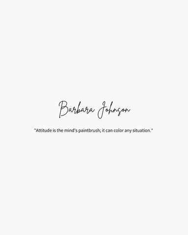 Barbara Johnson Quote: Paintbrush White Modern Wood Framed Art Print with Double Matting by ArtsyQuotes