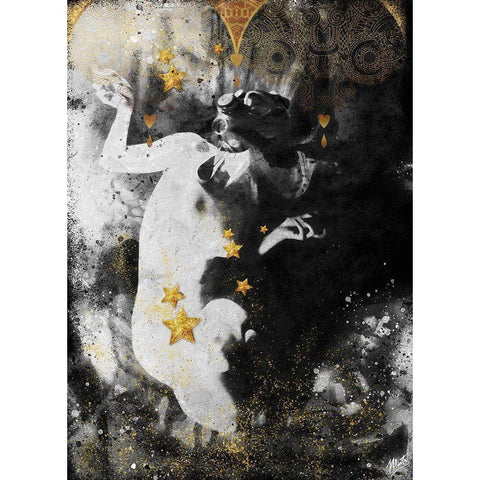 Toxic Fairy I White Modern Wood Framed Art Print by Wiley, Marta