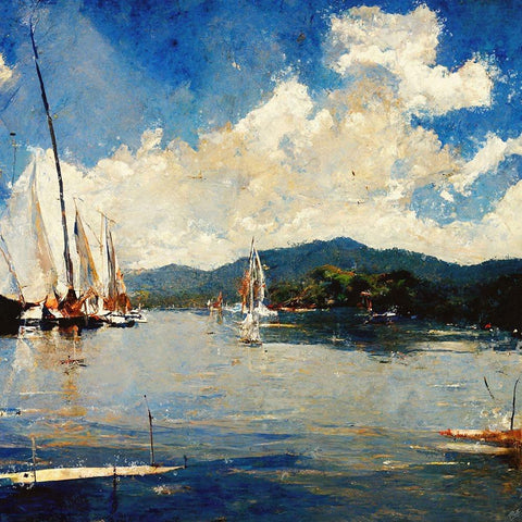 Sunny-Valle De Bravo White Modern Wood Framed Art Print by Wiley, Marta