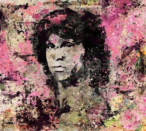 Jim Morrison IIII White Modern Wood Framed Art Print with Double Matting by Wiley, Marta