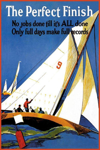 The Perfect Finish, 1929 Black Ornate Wood Framed Art Print with Double Matting by Franzoni, Roberto