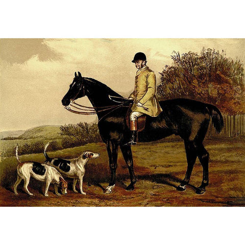 Jem Morgan, 1900 Black Modern Wood Framed Art Print with Double Matting by Sidney, Samuel