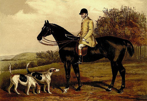 Jem Morgan, 1900 Black Ornate Wood Framed Art Print with Double Matting by Sidney, Samuel