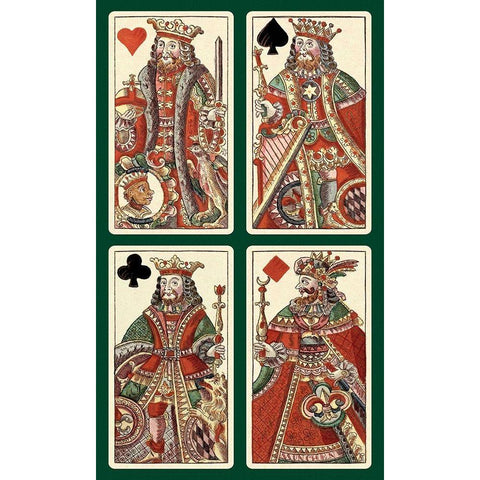 Kings (Bauern Hochzeit Deck) Black Modern Wood Framed Art Print by Gobl, Andreas Benedictus