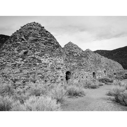 Kilns Death Valley California Gold Ornate Wood Framed Art Print with Double Matting by Highsmith, Carol