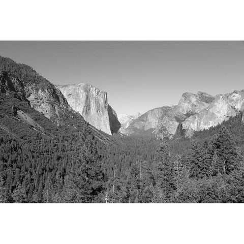 Yosemite National Park California Black Modern Wood Framed Art Print with Double Matting by Highsmith, Carol