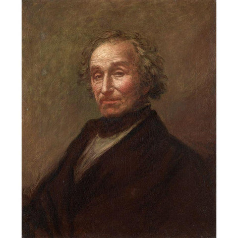 Alvan Clark Black Modern Wood Framed Art Print with Double Matting by America 19th Century