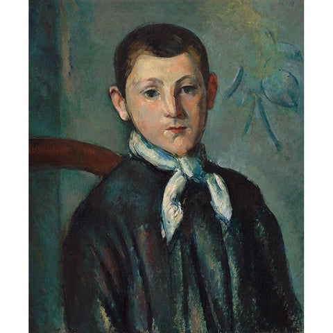Louis Guillaume Black Modern Wood Framed Art Print by Cezanne, Paul