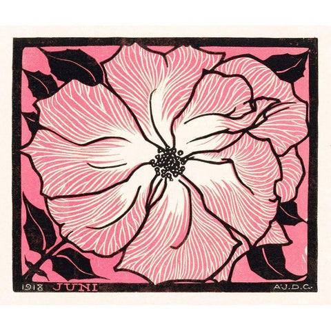 June White Modern Wood Framed Art Print by De Graag, Julie