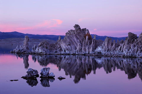 Mono Lake White Modern Wood Framed Art Print with Double Matting by Highsmith, Carol