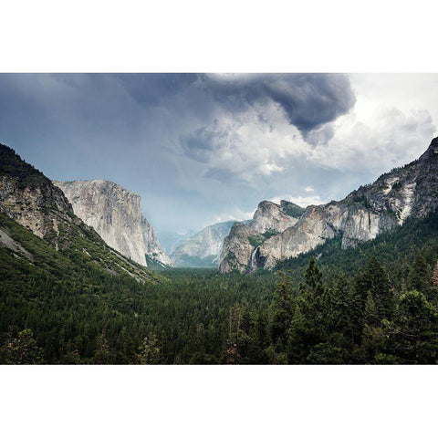 Yosemite National Park-California Black Modern Wood Framed Art Print with Double Matting by Highsmith, Carol