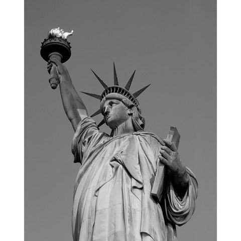 The Statue of Liberty Gold Ornate Wood Framed Art Print with Double Matting by Highsmith, Carol