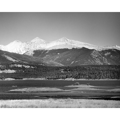 Rocky Mountains-USA Black Modern Wood Framed Art Print with Double Matting by Highsmith, Carol