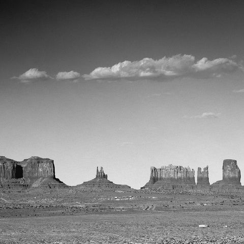 Monument Valley Gold Ornate Wood Framed Art Print with Double Matting by Highsmith, Carol