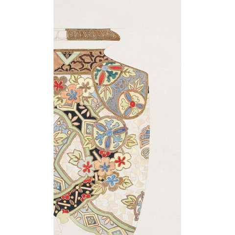 Design for a Noritake Jar Gold Ornate Wood Framed Art Print with Double Matting by Noritake Designs