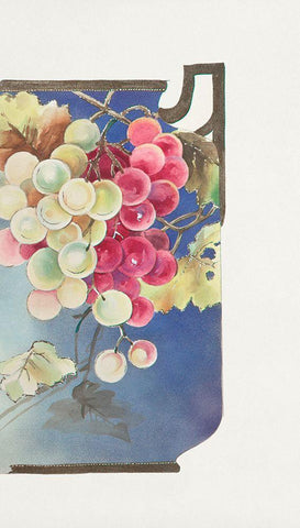 Design for a Noritake Jug I White Modern Wood Framed Art Print with Double Matting by Noritake Designs