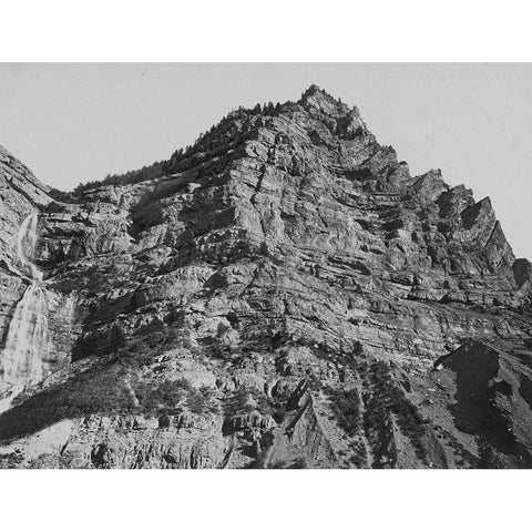 Provo Fall-Utah Black Modern Wood Framed Art Print with Double Matting by OSullivan, Timothy H