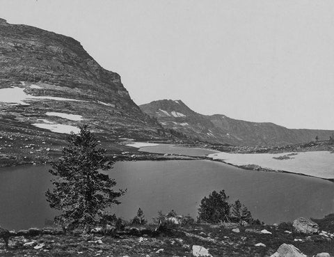 Upland Lake-Humboldt Mountains-Nevada Black Ornate Wood Framed Art Print with Double Matting by OSullivan, Timothy H