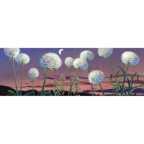 Fairland Trio I Black Modern Wood Framed Art Print by Wang, John Z.