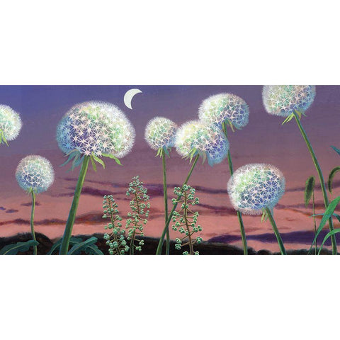 Fairland Trio II Black Modern Wood Framed Art Print by Wang, John Z.