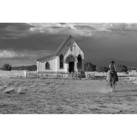 Gods Own Country Gold Ornate Wood Framed Art Print with Double Matting by The Yellowstone Collection