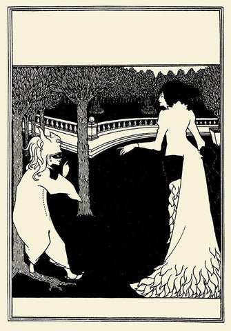 Cambridge ABC cover White Modern Wood Framed Art Print with Double Matting by Beardsley, Aubrey