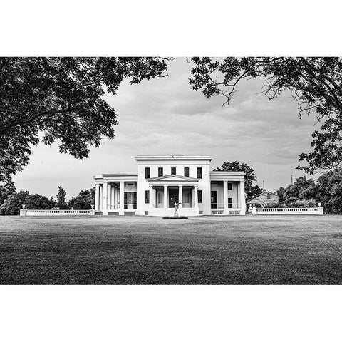 Old Plantation House in Demopolis-Alabama Black Modern Wood Framed Art Print with Double Matting by Highsmith, Carol