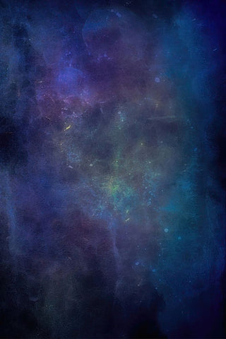 Background Radiation Black Ornate Wood Framed Art Print with Double Matting by Alpenglow Workshop