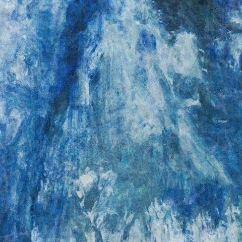 Distressed Jeans II Black Modern Wood Framed Art Print by Alpenglow Workshop