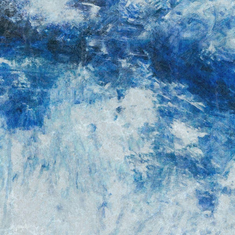 Distressed Jeans III White Modern Wood Framed Art Print by Alpenglow Workshop