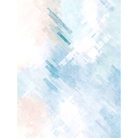 Prisms Black Modern Wood Framed Art Print by Alpenglow Workshop