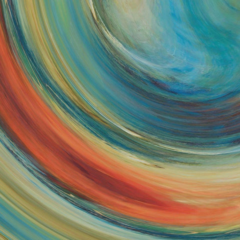 Spiral Array III White Modern Wood Framed Art Print by Alpenglow Workshop