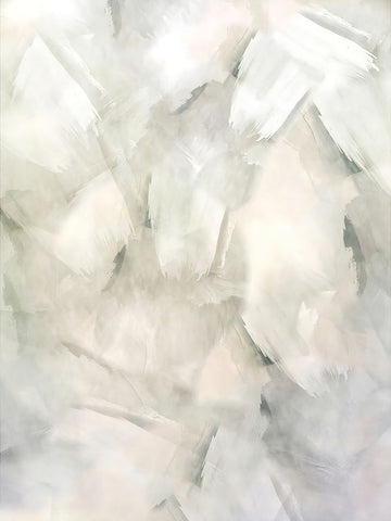 Temporal Distortion White Modern Wood Framed Art Print with Double Matting by Alpenglow Workshop
