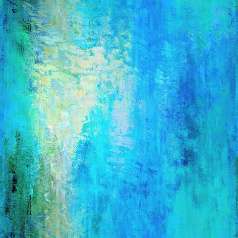 Undersea Garden White Modern Wood Framed Art Print with Double Matting by Alpenglow Workshop