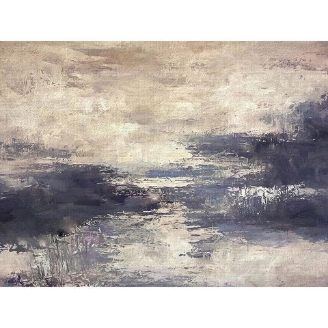 Water Spirits Gold Ornate Wood Framed Art Print with Double Matting by Alpenglow Workshop