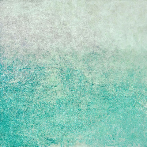 Weathered Shore White Modern Wood Framed Art Print with Double Matting by Alpenglow Workshop