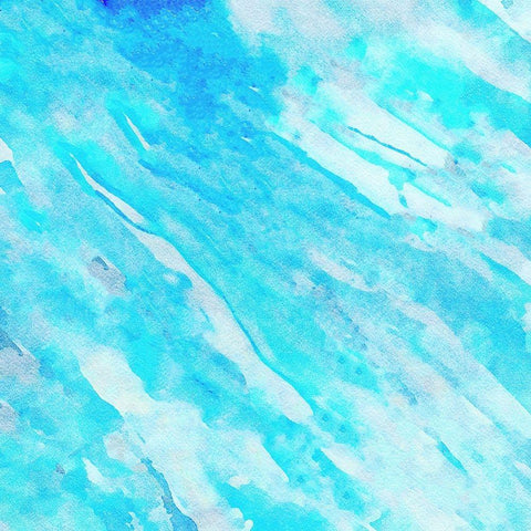 Zima Blues White Modern Wood Framed Art Print by Alpenglow Workshop