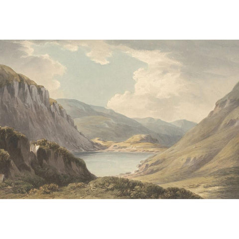 Glen White Modern Wood Framed Art Print by Alpenglow Workshop