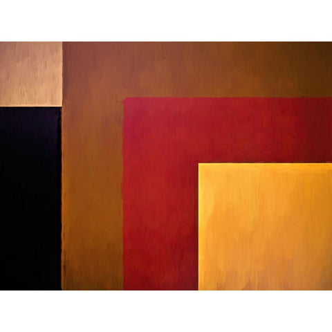 Caramel and Cappuccino White Modern Wood Framed Art Print by Alpenglow Workshop