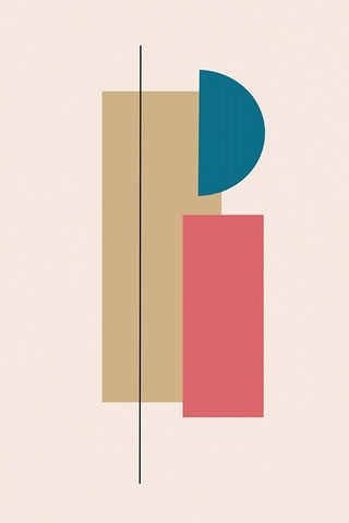 Ordered Alignment II Black Ornate Wood Framed Art Print with Double Matting by Alpenglow Workshop