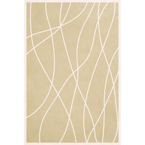 Spaghetti Strands III Black Modern Wood Framed Art Print by Alpenglow Workshop