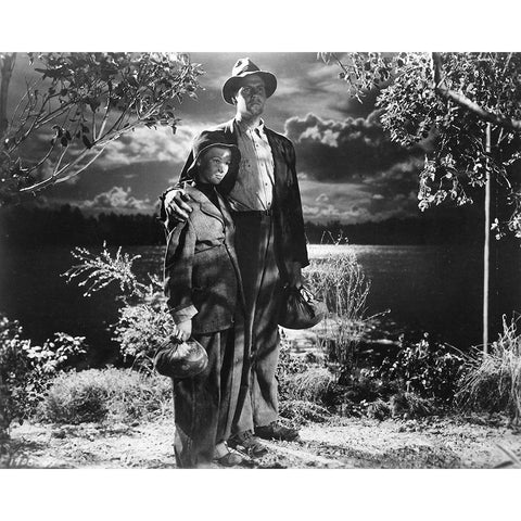 Sullivans Travels, 1949 Black Modern Wood Framed Art Print by Vintage Hollywood Archive