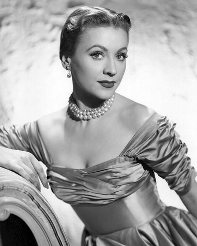 Anne Jeffreys Topper White Modern Wood Framed Art Print with Double Matting by Vintage Hollywood Archive