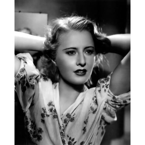 Annex, Stanwyck, Barbara, Stella Dallas Gold Ornate Wood Framed Art Print with Double Matting by Vintage Hollywood Archive