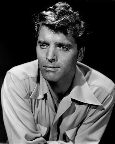 Burt Lancaster, 1947 White Modern Wood Framed Art Print with Double Matting by Vintage Hollywood Archive