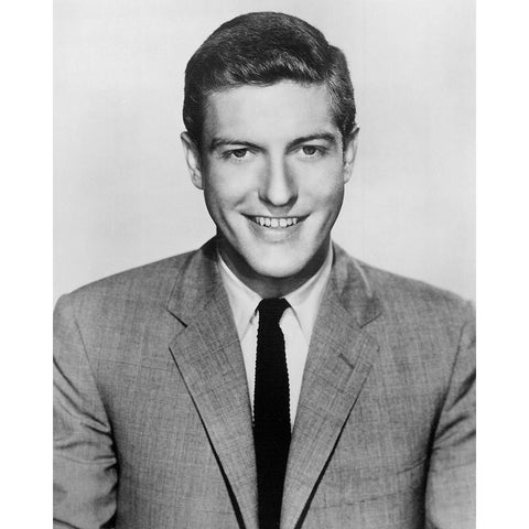 Dick Van Dyke, 1959 Black Modern Wood Framed Art Print by Vintage Hollywood Archive