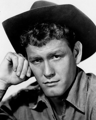 Earl Holliman, The Rainmaker, 1956 White Modern Wood Framed Art Print with Double Matting by Vintage Hollywood Archive