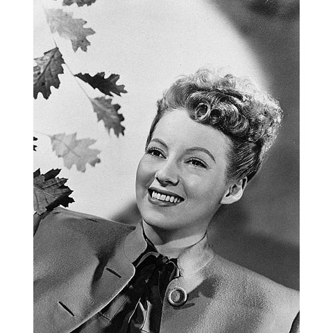 Evelyn Keyes White Modern Wood Framed Art Print by Vintage Hollywood Archive