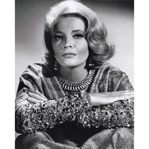 Gena Rowlands, 1967 Gold Ornate Wood Framed Art Print with Double Matting by Vintage Hollywood Archive