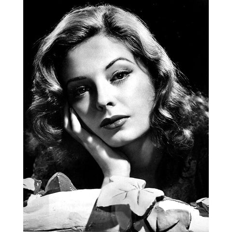 Jane Greer, 1947 White Modern Wood Framed Art Print by Vintage Hollywood Archive